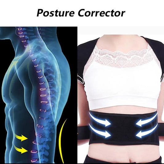 Posture Corrector Back Support Brace - Adjustable