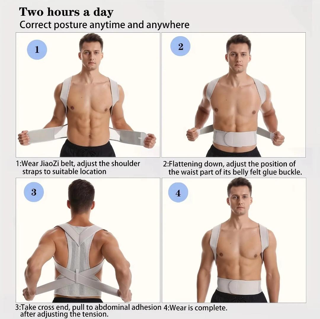 Posture Corrector Back Support Brace - Adjustable